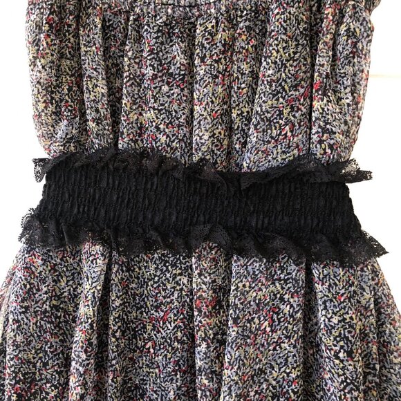 Ryu Flirty Spaghetti Strap Mini Dress Size Small Whimsical Punk - Picture 13 of 16